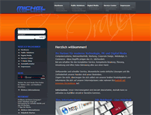 Tablet Screenshot of michel-media.de